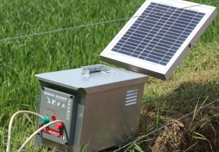 elektryzator z panelem słonecznym