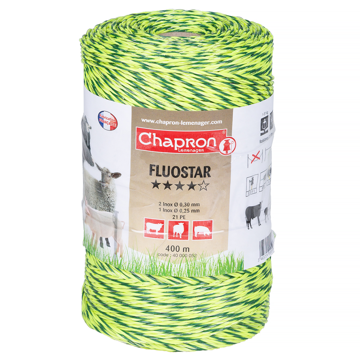 Plecionka dobrze widoczna FLUOSTAR 400m