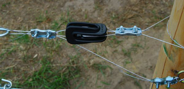 Izolator startowy narożny owalny