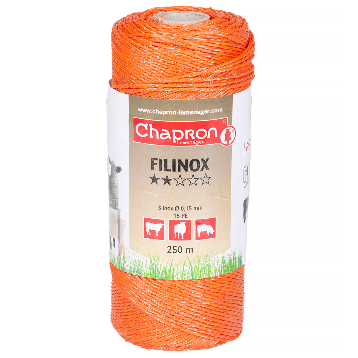 Plecionka pomarańczowa FILINOX ECON 250m