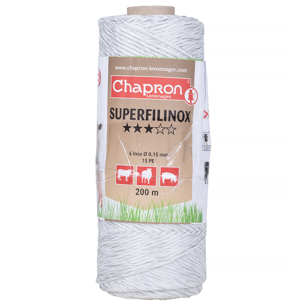 Plecionka biała SUPERFILINOX 200m