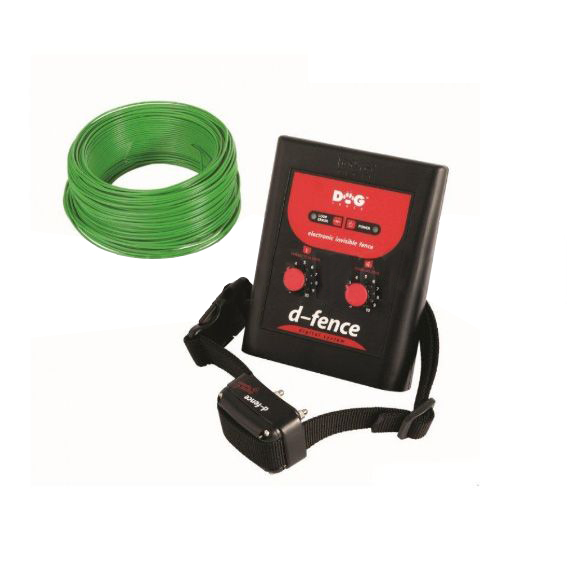 Niewidzialne ogrodzenie elektryczne dla psa d-Fence + przewód 100 m
