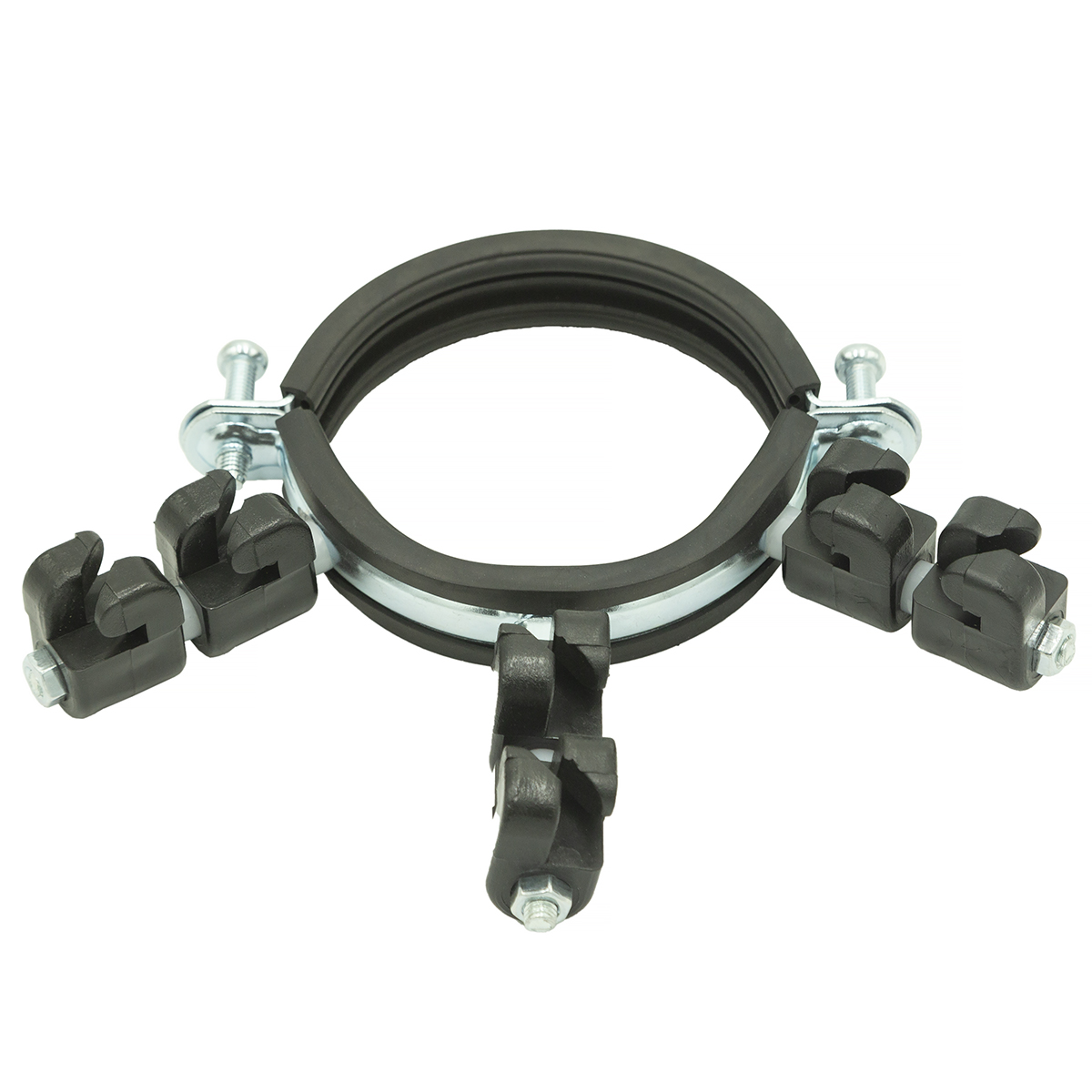 Obejma PREMIUM 90 mm z izolatorami do pastucha na kuny