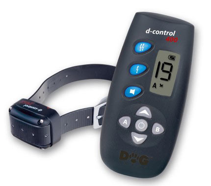 Elektroniczna obroża treningowa na pilota d-Control 400 LCD