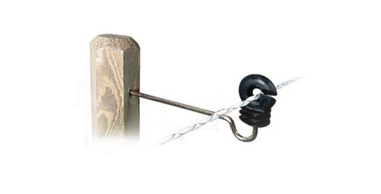 Izolator okragły z długim trzpieniem do drewna