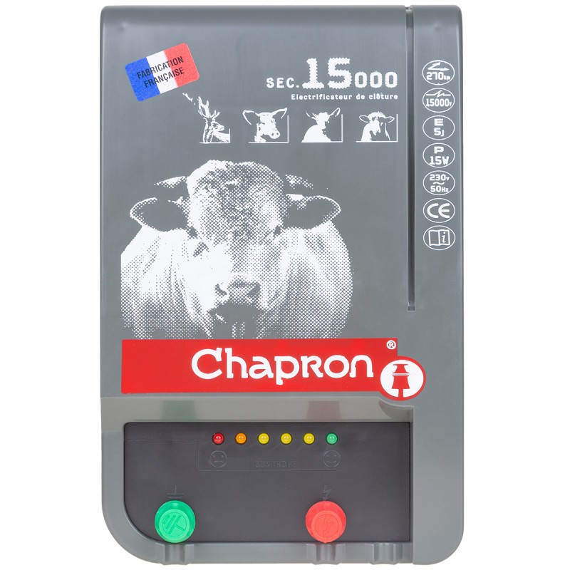 Mocny pastuch na sarny, dziki i jelenie 8 ha duży zestaw