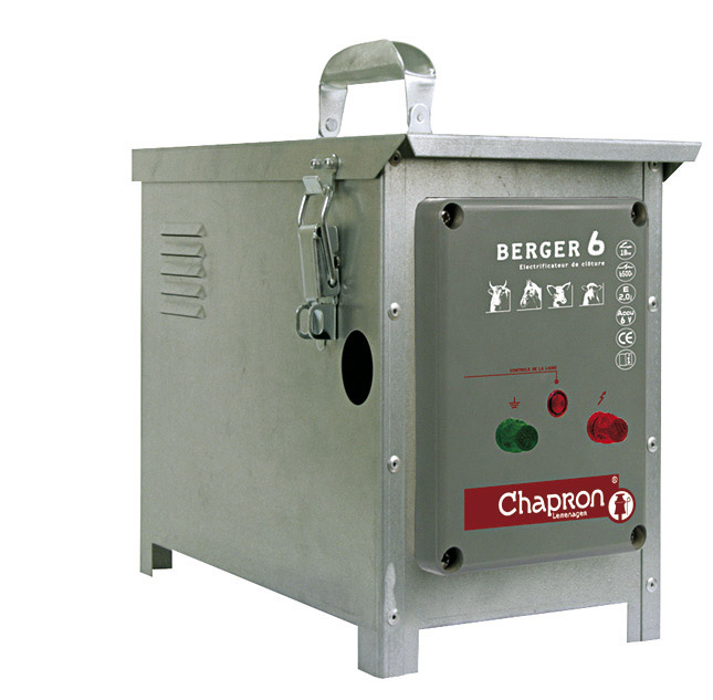 Pastuch akumulatorowy Chapron BERGER 6 2000mJ 6V w metalowej obudowie