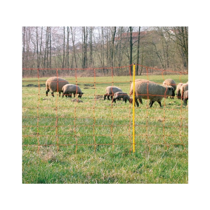 Siatka pastucha elektrycznego standard wys. 90 cm / dł. 50m - pomarańczowa