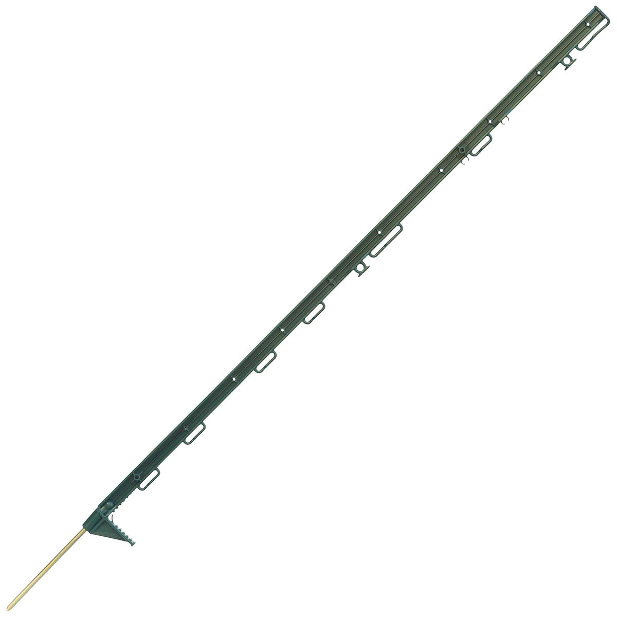 Słupek do pastucha elektrycznego polipropylenowy 105 cm zielony