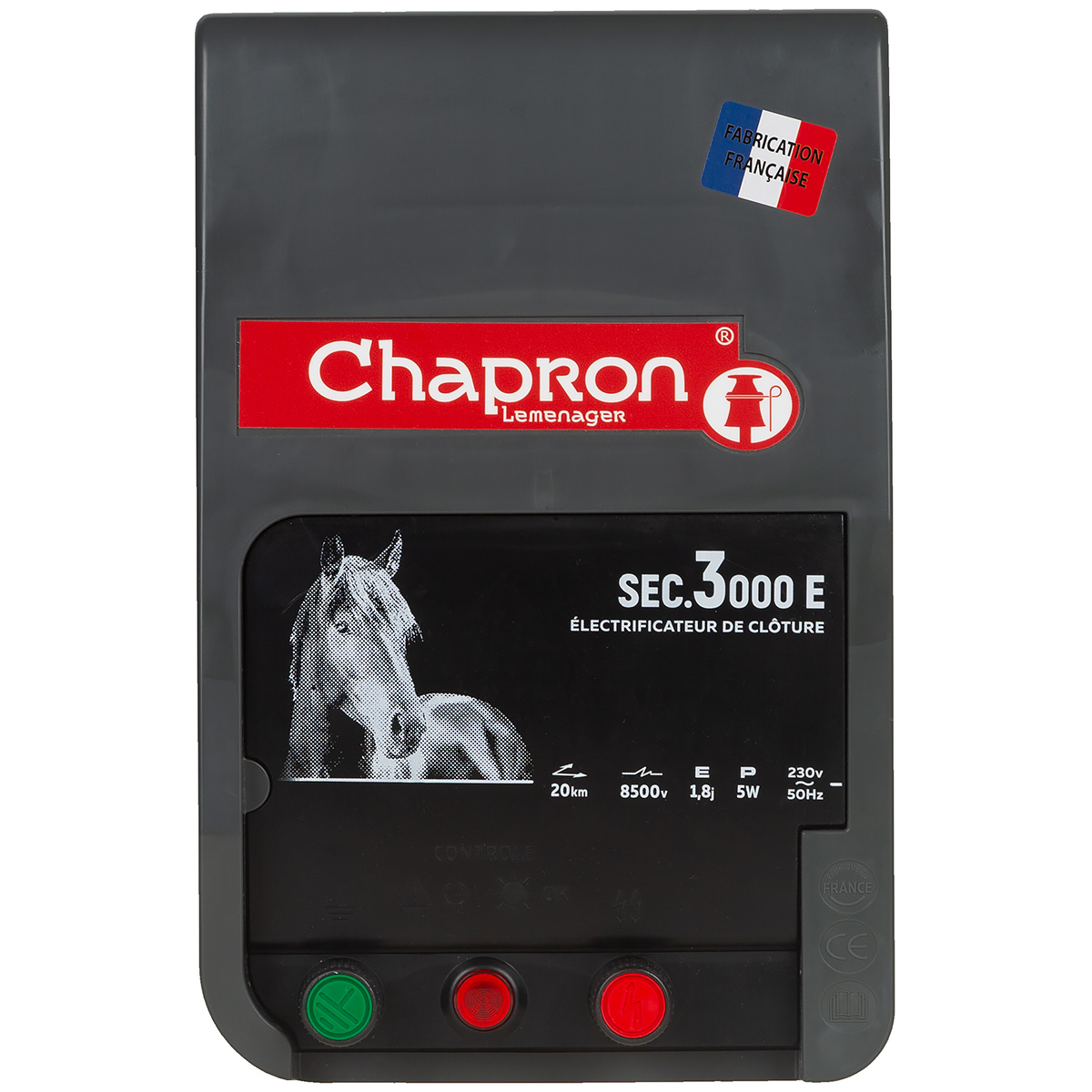 Elektryzator dla koni na długie wybiegi Chapron SEC3000