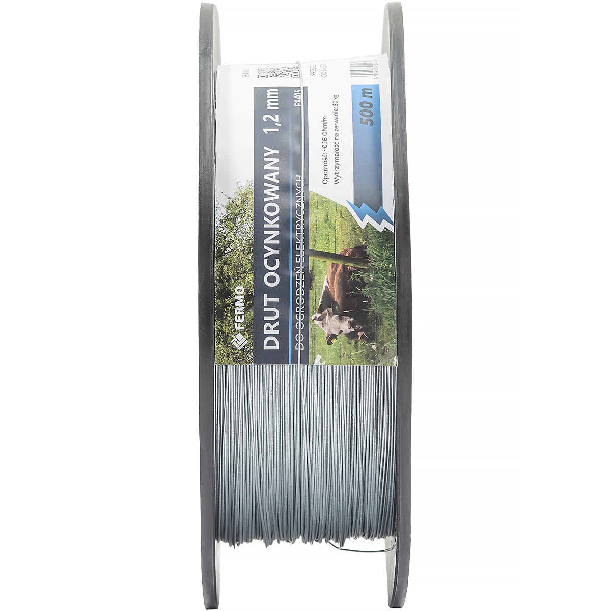 Drut ocynkowany pastucha elektrycznego 500m