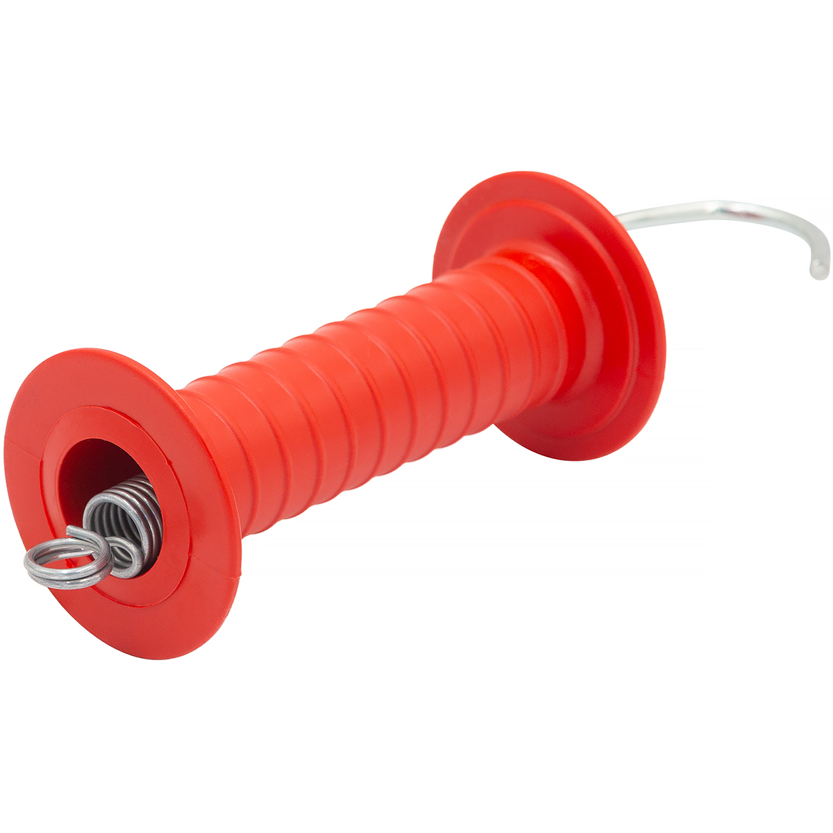 Rączka do bramki ogrodzenia elektrycznego czerwona