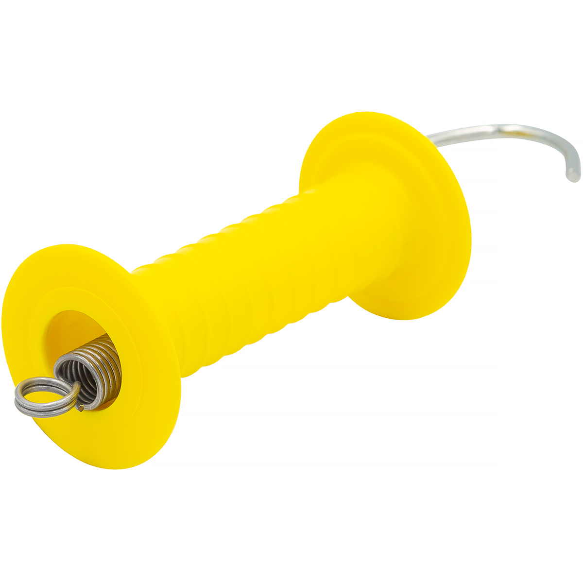 Rączka do przejścia bramowego pastucha w kolorze żółtym