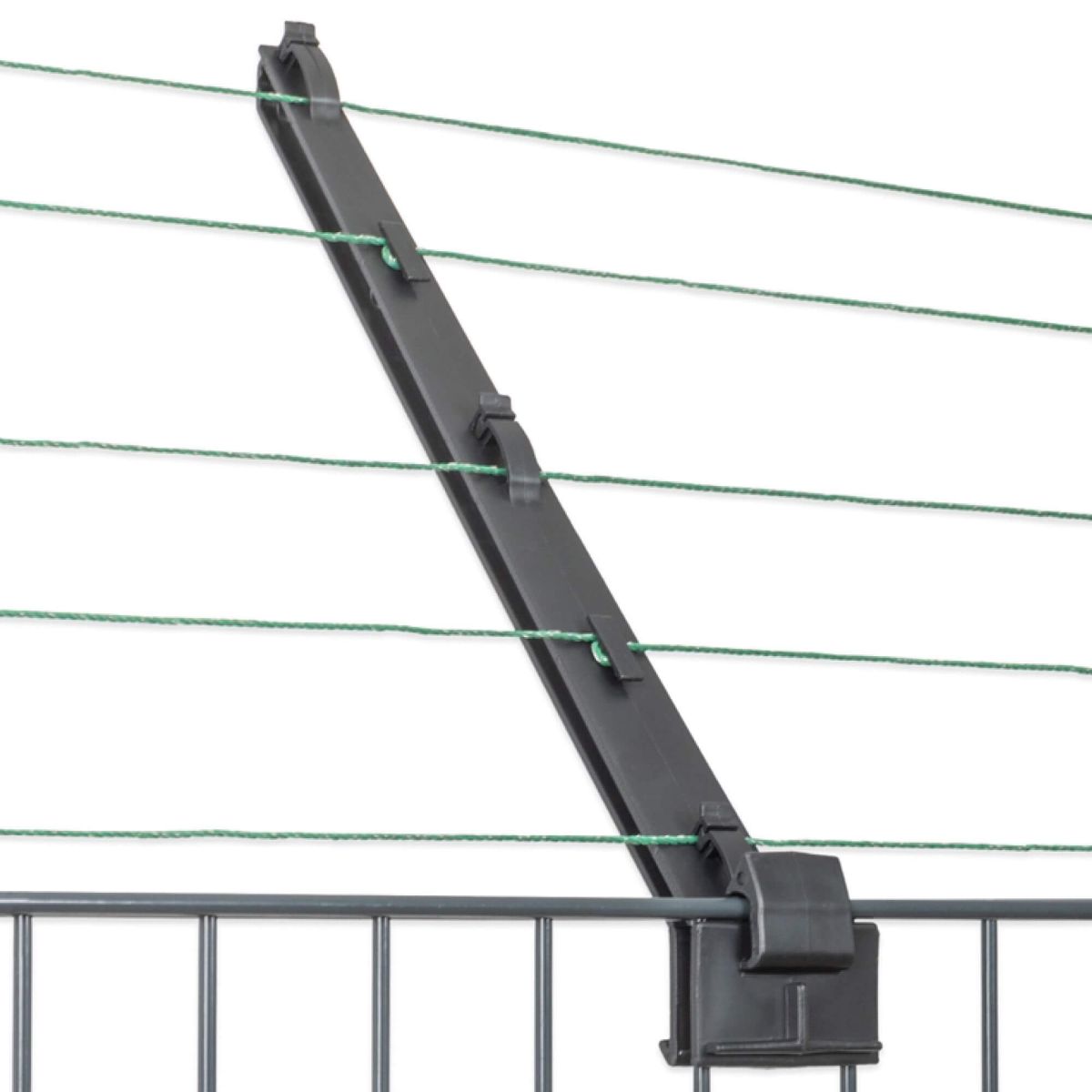 Izolator do pastucha na ogrodzenie panelowe wysięgnik 40 cm