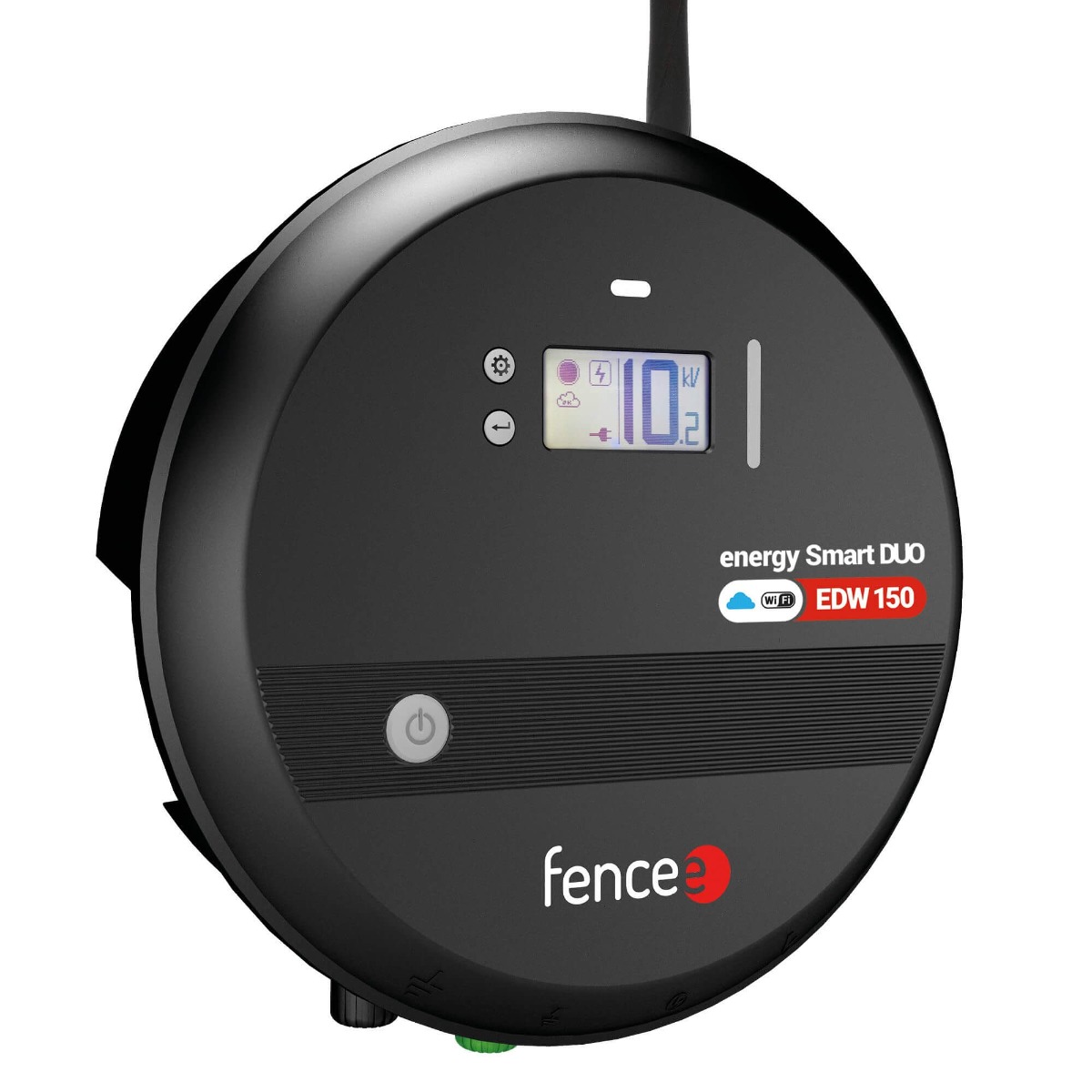 Mocny elektryzator 15J ze zdalnym sterowaniem przez Wi-Fi Fencee SMART DUO EDW150 sieciowo-akumulatorowy