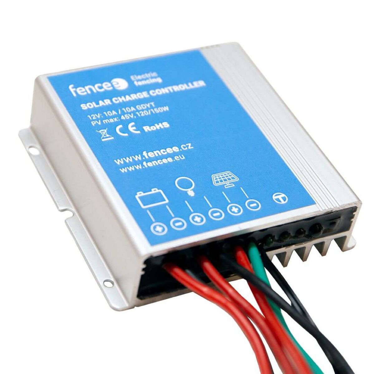 Regulator 10 A do panela słonecznego o mocy 100W