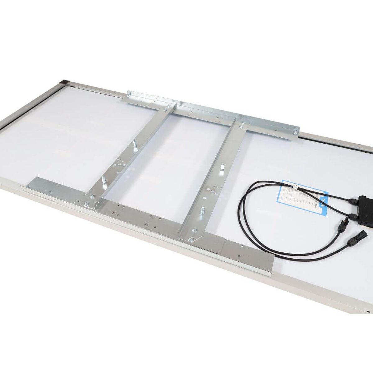 Stelaż do paneli solarnych 200 W, stabilny montaż